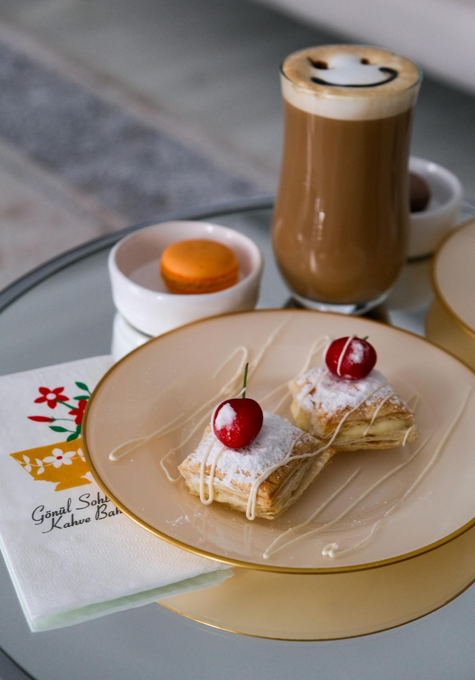 コーヒーとクッキーのお茶請け