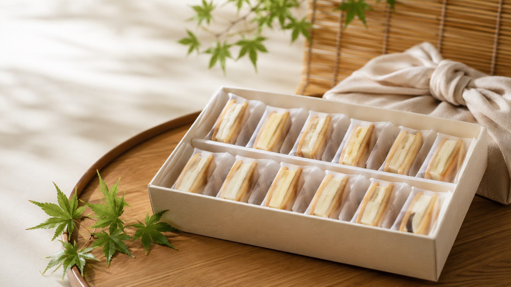 お盆の帰省土産バターサンド